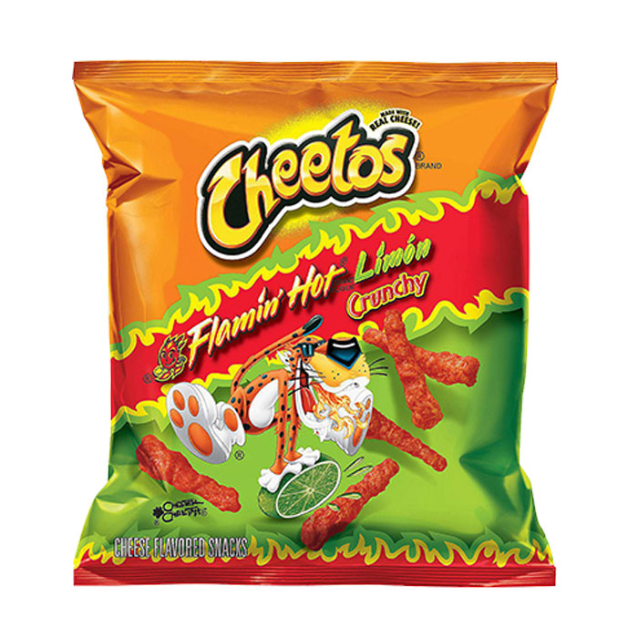 Cheetos Crunchy Hot Limon