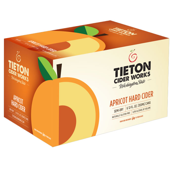 Tieton Apricot Cider 6 Pack