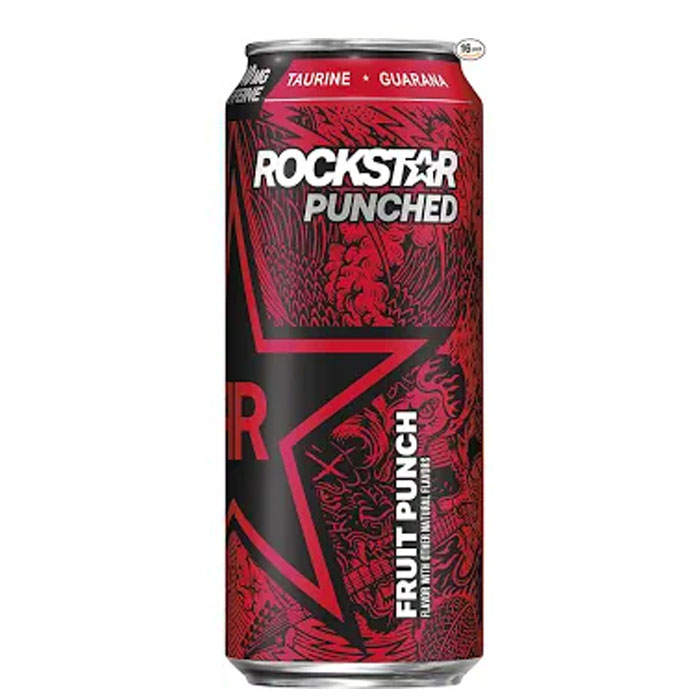 Rockstar Fruit Punch Single 16 oz