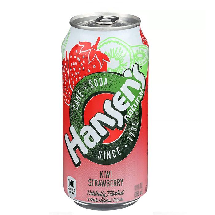 Hansen's Natural Kiwi Strawberry Single 12 oz