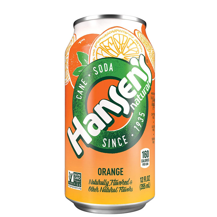 Hansen's Natural Orange Single 12 oz