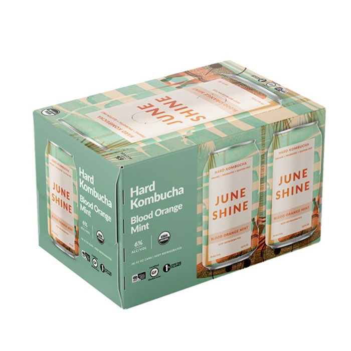 Juneshine Blood Orange Mint 6 Pack