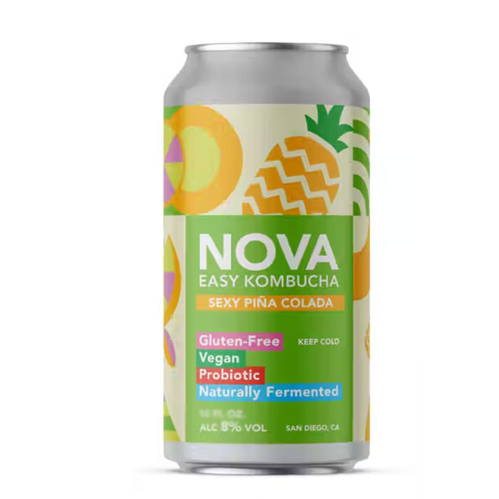 Nova Kombucha Pina Colada Single