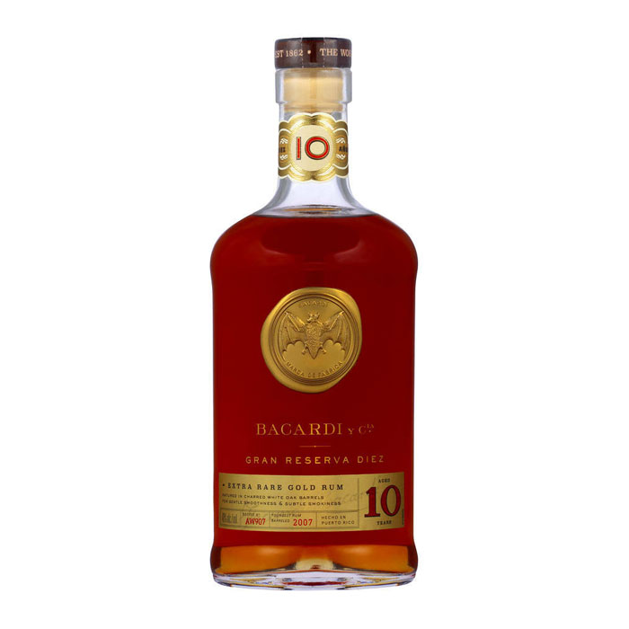 Bacardi Grand Reserve Diez 750 ml