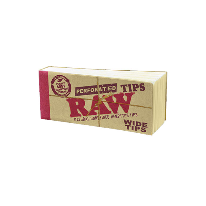 Raw Perforated Tips Single