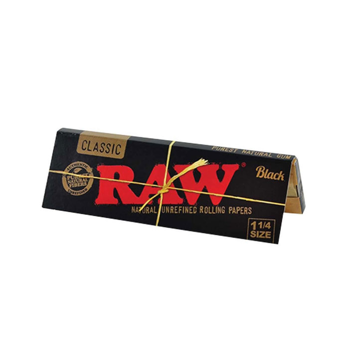 Raw Black 1 1/4 Single