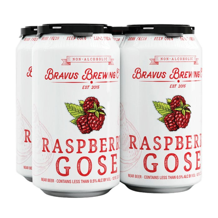 Bravus Non Alcoholic Raspberry Gose 6 Pack