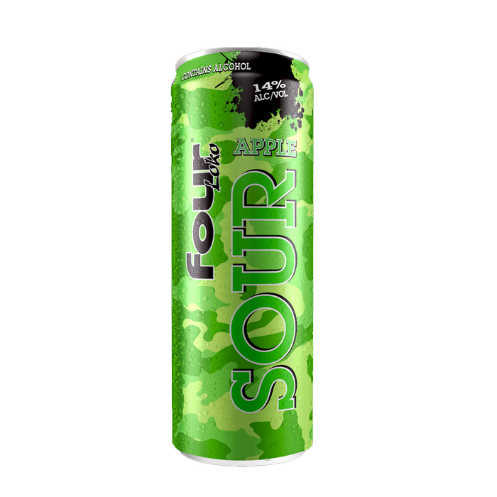 Four Loko Sour Apple Single