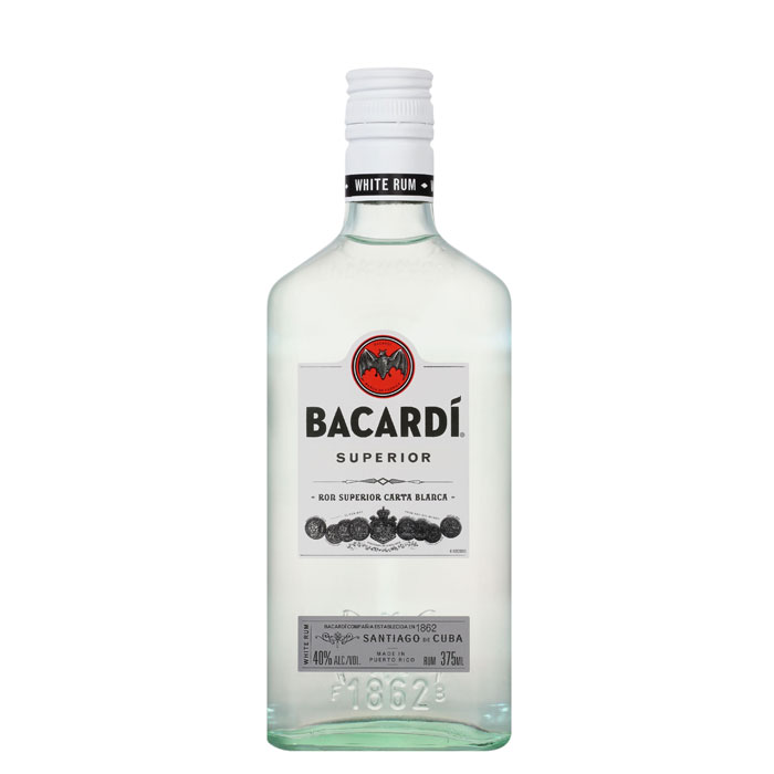 Bacardi Rum Superior White 80 375 ml